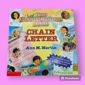 Vintage The Babysitters Club Chain Letter Book